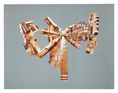 View full screen - View 1 of Lot 191. DAVID HOCKNEY | CANAL AND ROAD, KYOTO, FEB. 19, 1983.