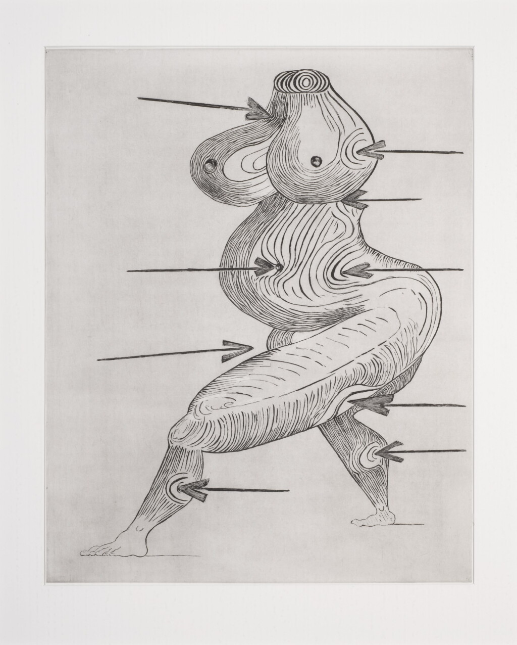 View full screen - View 1 of Lot 55. LOUISE BOURGEOIS | SAINTE SÉBASTIENNE (MOMA 504.2).