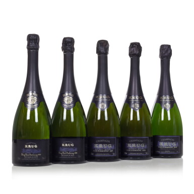 View full screen - View 1 of Lot 9398. Krug, Clos d'Ambonnay 1995 (2 BT).
