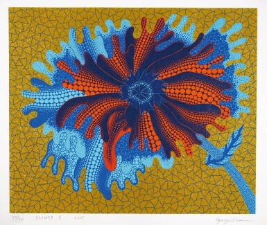View full screen - View 1 of Lot 218. YAYOI KUSAMA | FLOWERS B.