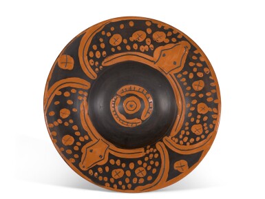 View full screen - View 1 of Lot 64. PABLO PICASSO | PLAT ESPAGNOL AU TOROS (A. R. 403).