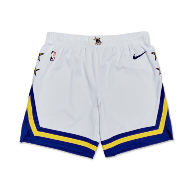 View full screen - View 1 of Lot 168. Trayce Jackson-Davis Game Issued ‘Rising Stars’ Shorts | Probable Wear.