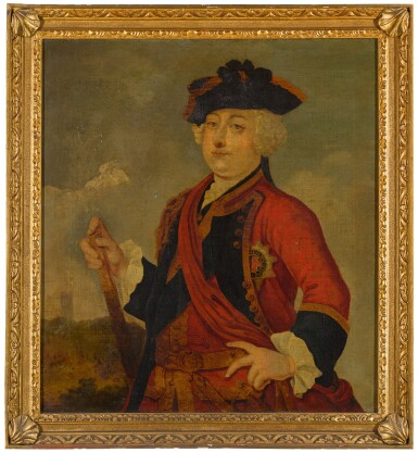 View full screen - View 1 of Lot 225. AFTER GERHARD BOCKMAN | Portrait of Prince William Augustus, Duke of Cumberland (1721-1765).