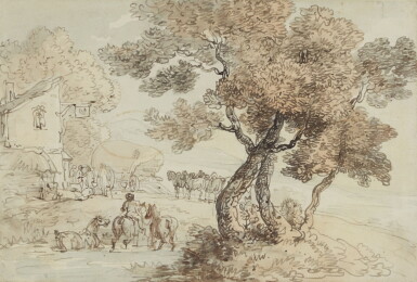 View full screen - View 1 of Lot 618. THOMAS ROWLANDSON | The Half Moon Inn.