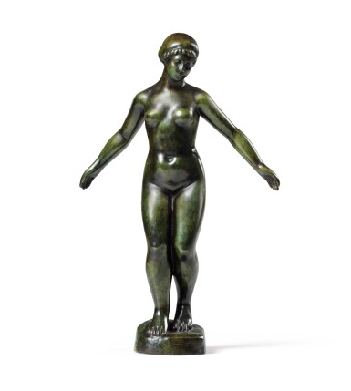 View full screen - View 1 of Lot 236. Baigneuse bras écartés .