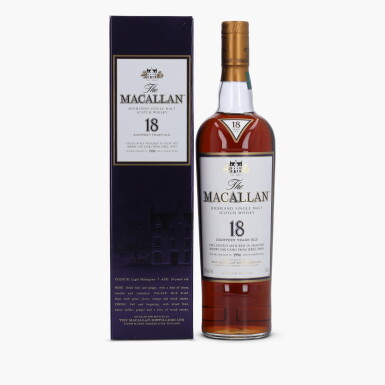 View full screen - View 1 of Lot 2006. The Macallan 18 Year Old Sherry Oak 43.0 abv 1996 (1 Bottle 75cl).