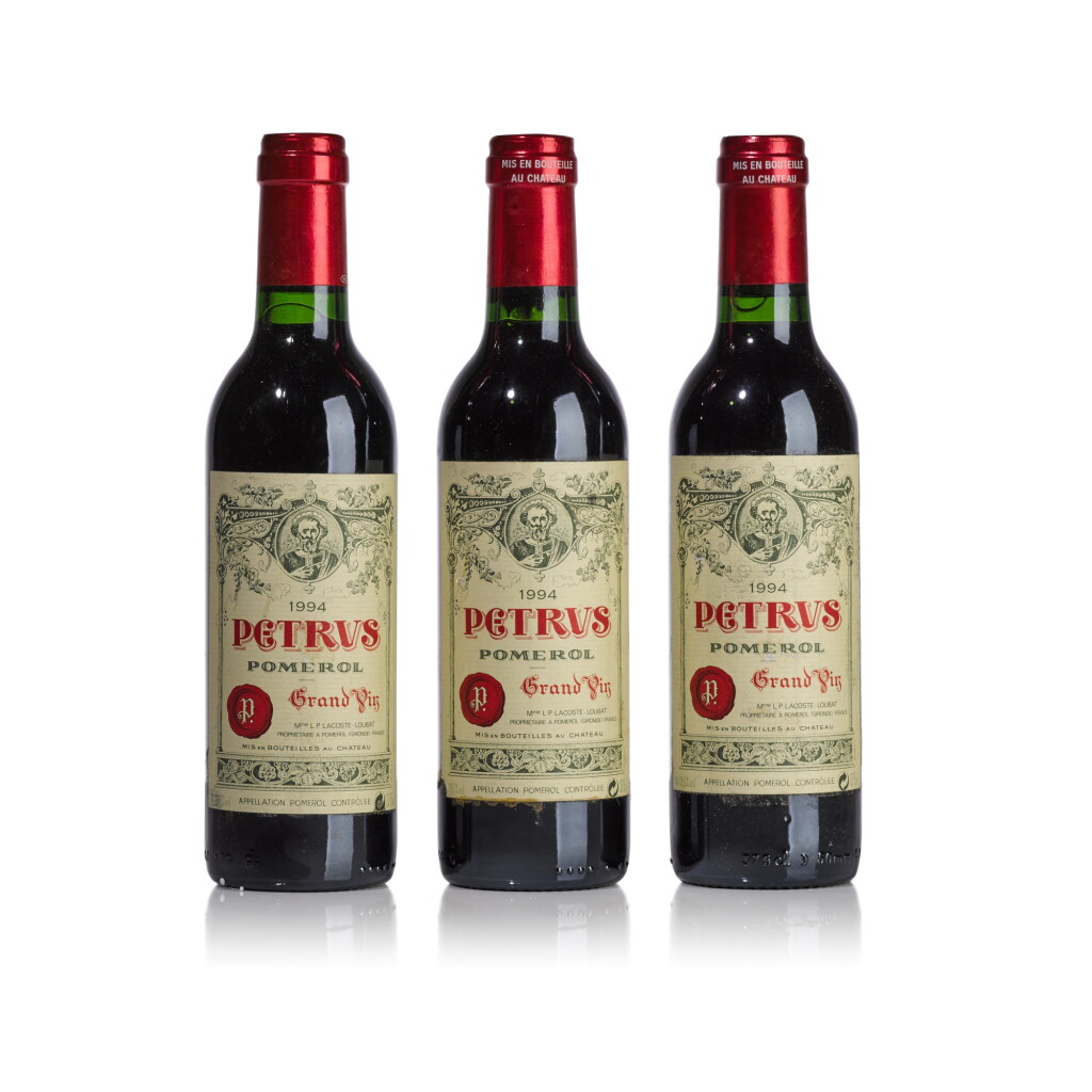 View full screen - View 1 of Lot 473. Petrus 1994 (3 HB).