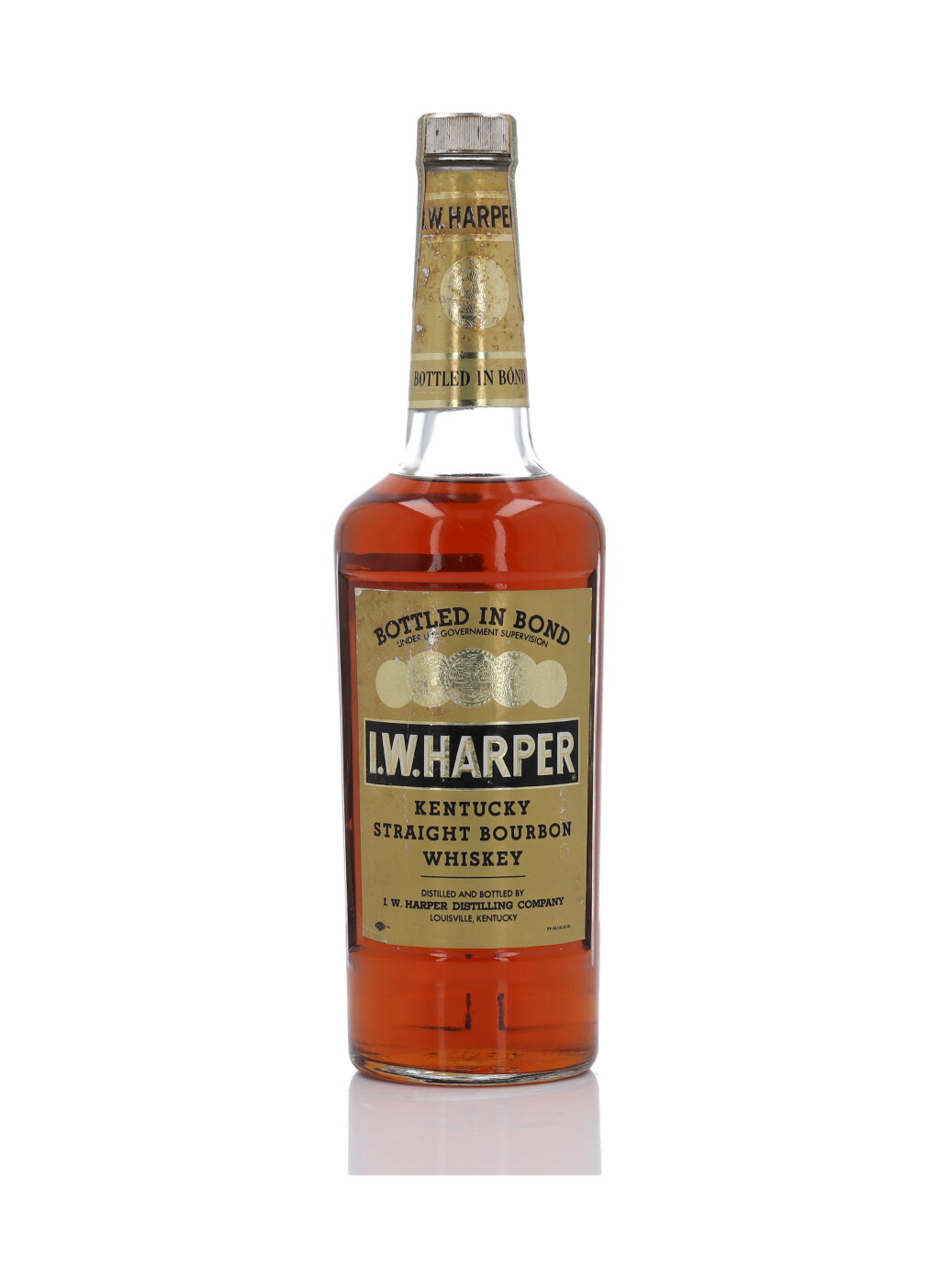 View full screen - View 1 of Lot 409. I.W. Harper Bottled in Bond 100 Proof 1964 (1 Bottle 75cl).