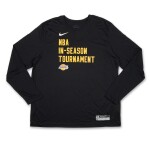 LeBron James Los Angeles Lakers 2023-24 In-Season Tournament Quarterfinals City Edition Shooting Shirt