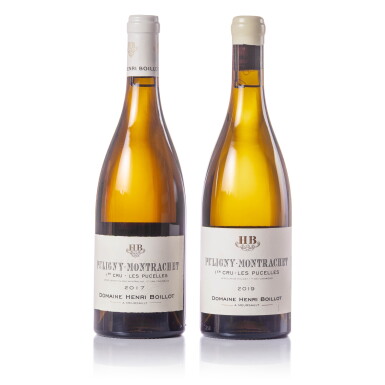 View full screen - View 1 of Lot 399. Puligny Montrachet, Les Pucelles 2017/2019 Domaine Henri Boillot (2 BT).