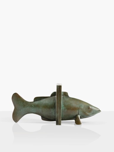 View full screen - View 1 of Lot 139. Poisson-bibliothèque.