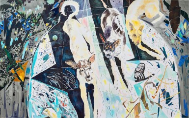 View full screen - View 1 of Lot 804. Chris Huen Sin Kan 禤善勤 | MuiMui, Balltsz and Doodood Mui Mui, Balltsz 與 Doodood.