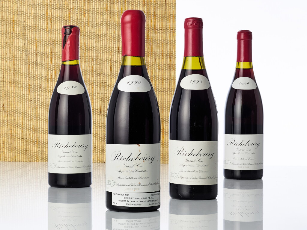 View full screen - View 1 of Lot 6922. Richebourg 1988 Domaine Leroy (1 BT).
