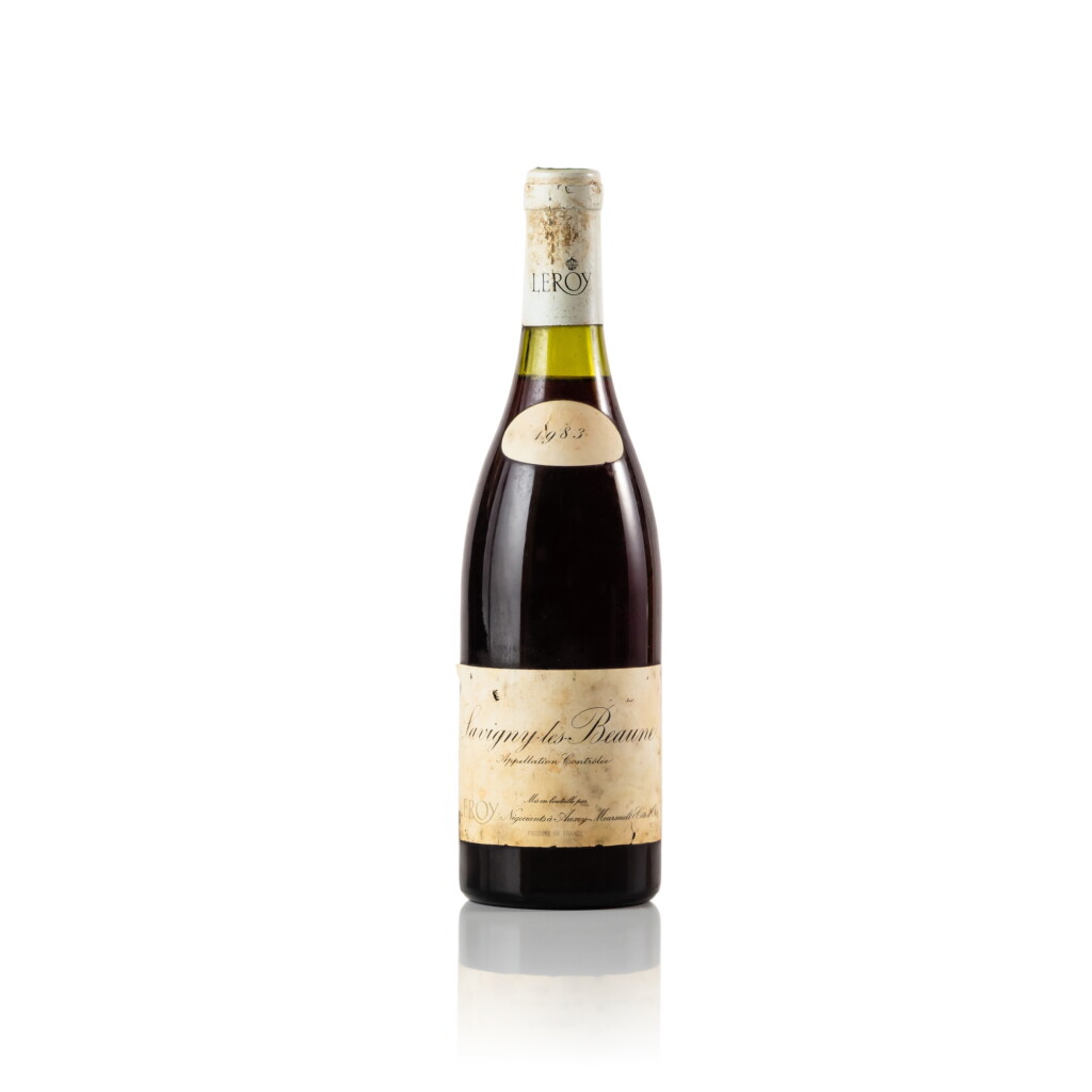 View full screen - View 1 of Lot 575. Savigny lès Beaune, Rouge 1983 Maison Leroy (1 BT).