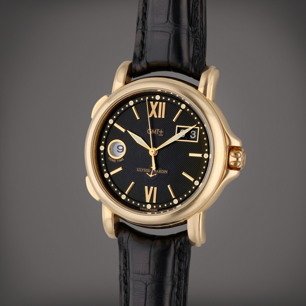 View full screen - View 1 of Lot 187. Reference 226-87 San Marco GMT | A yellow gold automatic dual time zone wristwatch with date, Circa 2005.