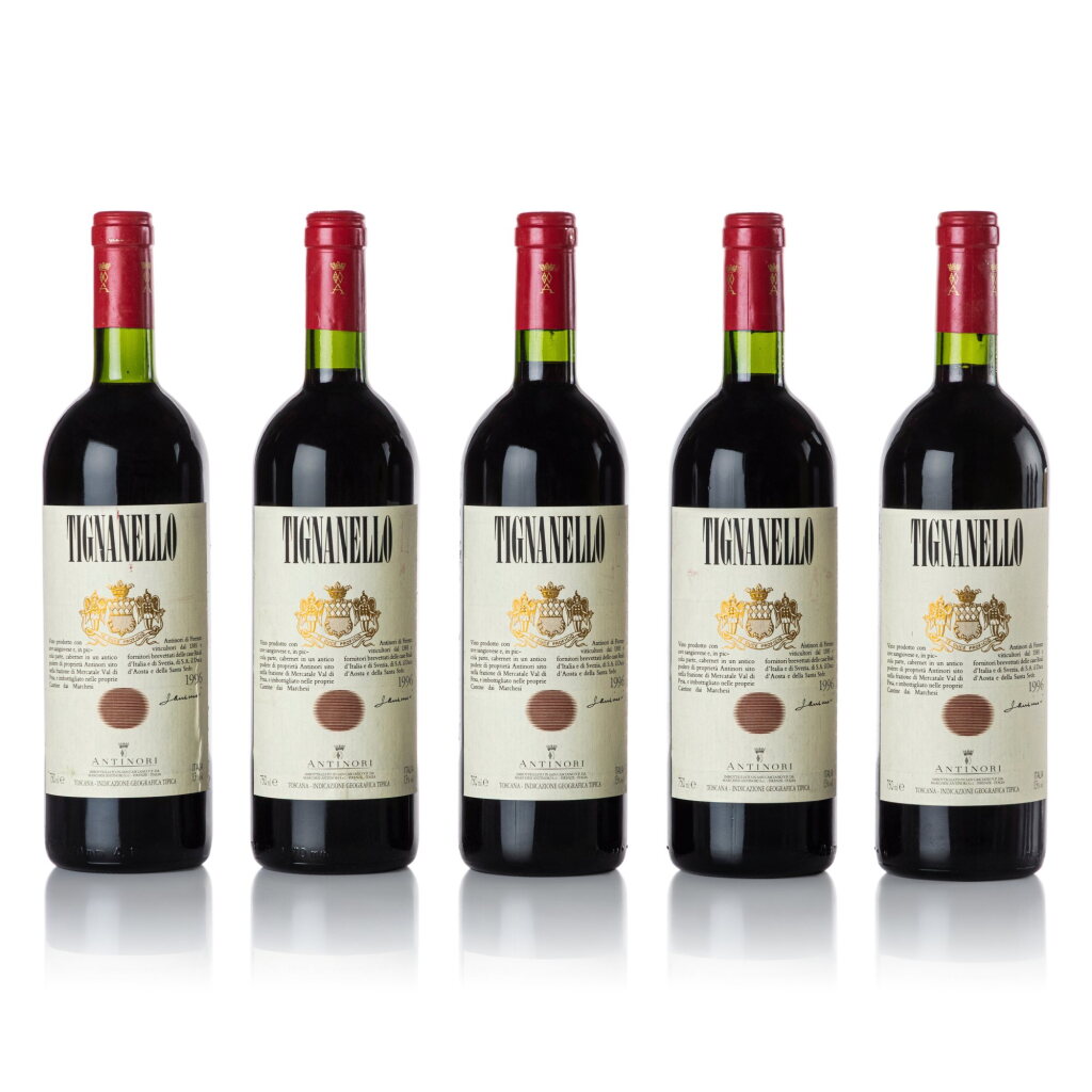 View full screen - View 1 of Lot 562. Tignanello 1996 (9 BT).