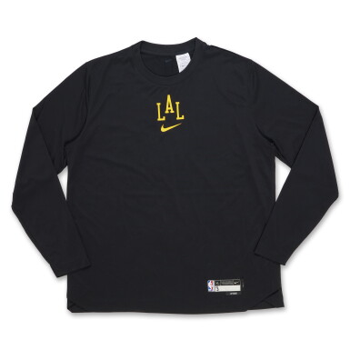 View full screen - View 1 of Lot 80. Anthony Davis Los Angeles Lakers 2023-2024 City Edition Warmup Set.