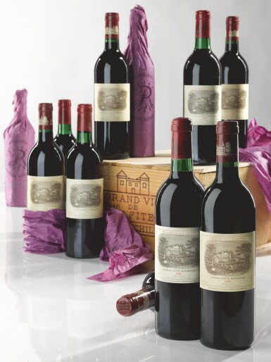 View full screen - View 1 of Lot 129. CHÂTEAU LAFITE 1982 .