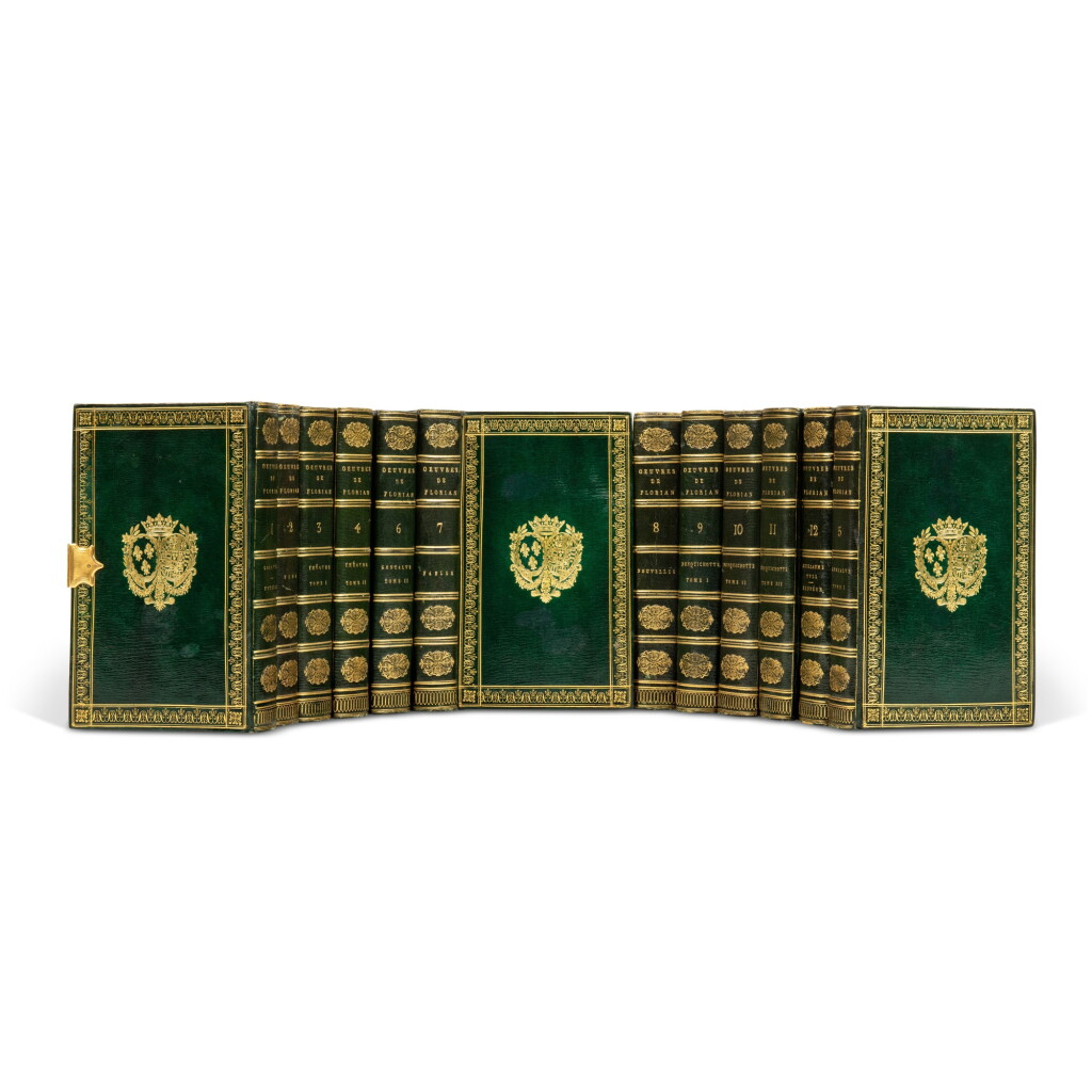View full screen - View 1 of Lot 470. Œuvres. Exemplaire de la duchesse de Berry puis du libraire J. Cogswell et de Laura Astor Delano..
