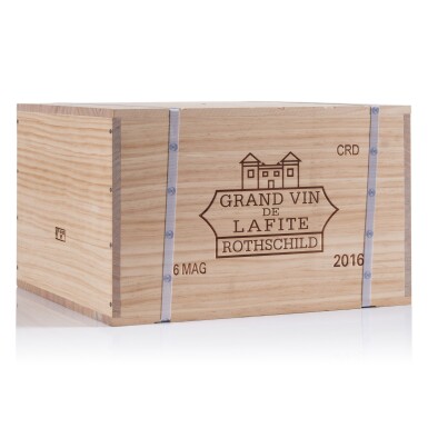 View full screen - View 1 of Lot 6. Château Lafite 2016 (6 MAG).