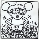 Keith Haring 凱斯 · 哈林 | Andy Mouse 安迪鼠