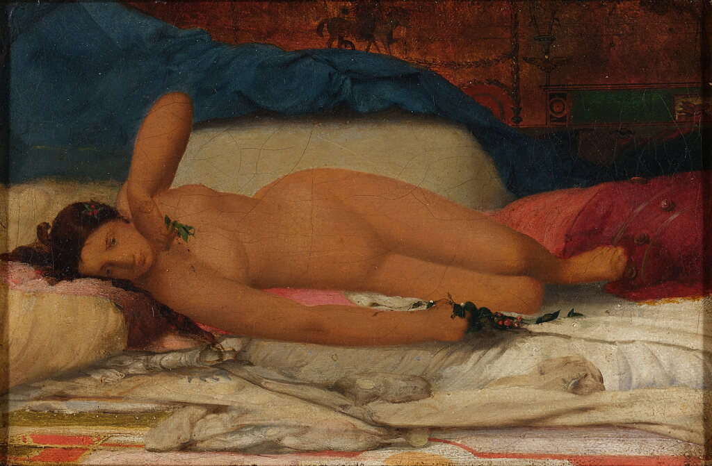 View full screen - View 1 of Lot 844. Odalisque.