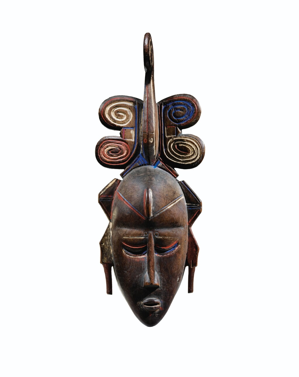 View full screen - View 1 of Lot 73. MASQUE, LIGBI / DJIMINI, CÔTE D'IVOIRE | LIGBI MASK, IVORY COAST .