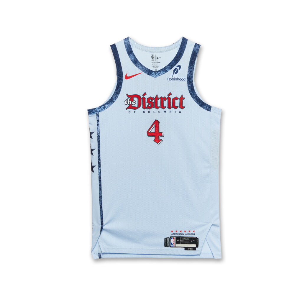 View full screen - View 1 of Lot 124. Jared Butler Washington Wizards 2024-2025 Game Worn City Edition Jersey .