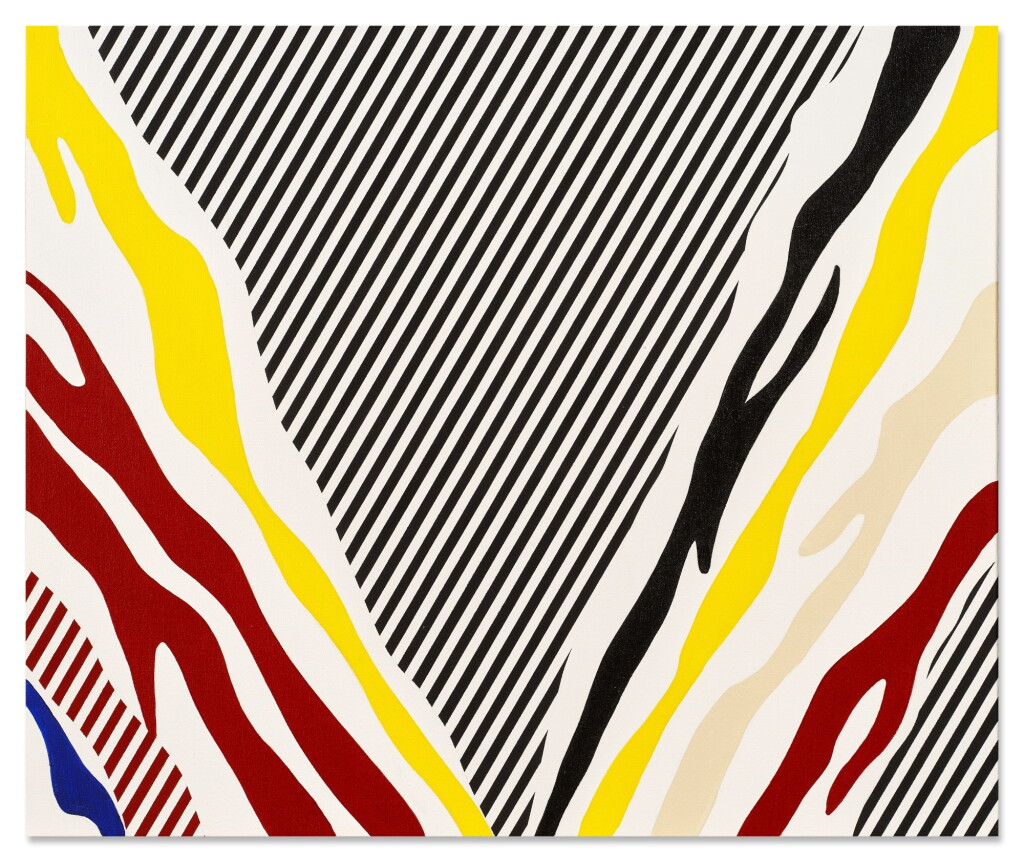 View full screen - View 1 of Lot 218. Unfurled (After Morris Louis).