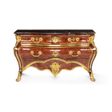 View full screen - View 1 of Lot 29. A French Regence commode stamped by Noël Gérard, circa 1725.