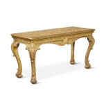 A George I Style Gilt Gesso Side Table