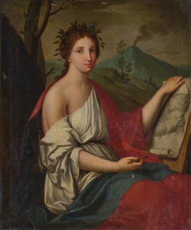 View full screen - View 1 of Lot 38. Allegory of painting.