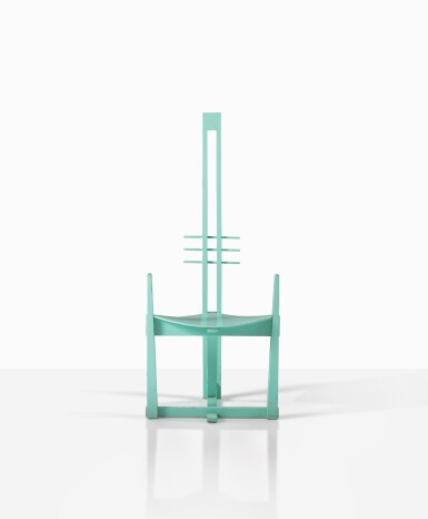 View full screen - View 1 of Lot 62. Chaise, pièce unique dans ce coloris.