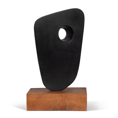 View full screen - View 1 of Lot 447. Poised Form with Circle.
