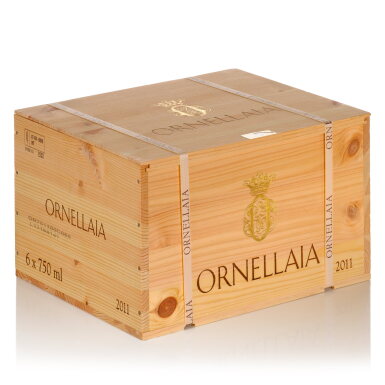 View full screen - View 1 of Lot 443. Ornellaia 2011 (6 BT).