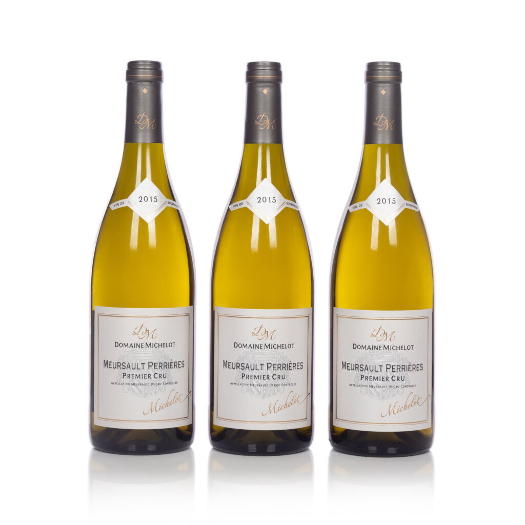 View full screen - View 1 of Lot 191. Meursault, Perrières 2015 Domaine Michelot (12 BT).