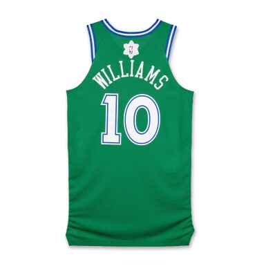 View full screen - View 1 of Lot 31. Brandon Williams ‘Christmas Day’ Dallas Mavericks 2025-2026 Game Worn Classic Edition Jersey.