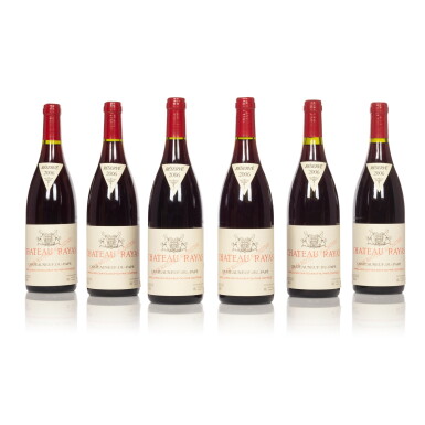 View full screen - View 1 of Lot 6075. Châteauneuf du Pape, Réservé 2006 Château Rayas (6 BT).
