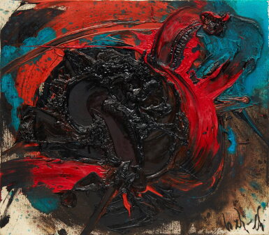 View full screen - View 1 of Lot 27. Kazuo Shiraga 白髮一雄 | Untitled 無題.