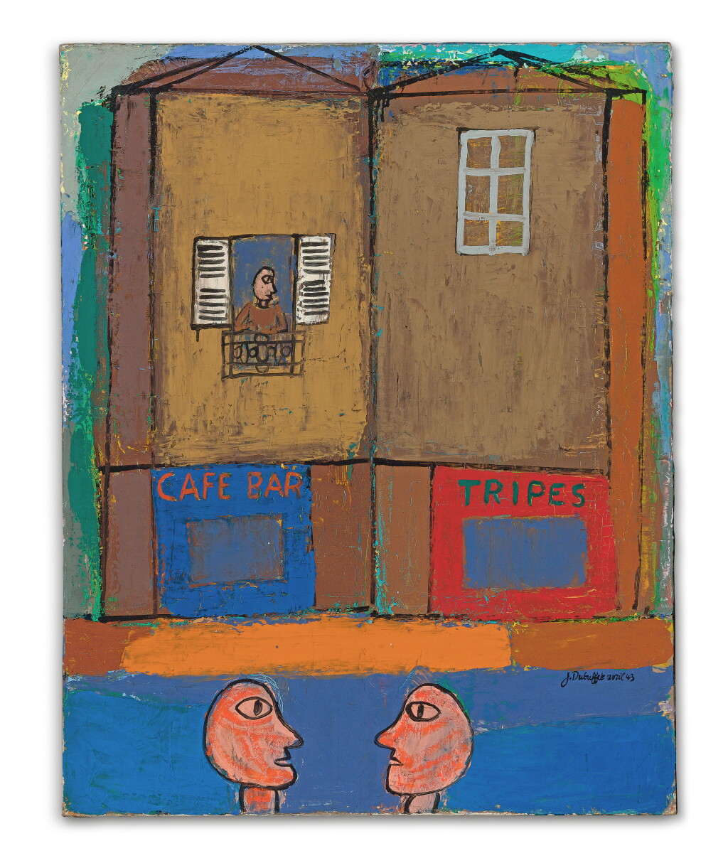 View full screen - View 1 of Lot 25. La rue.