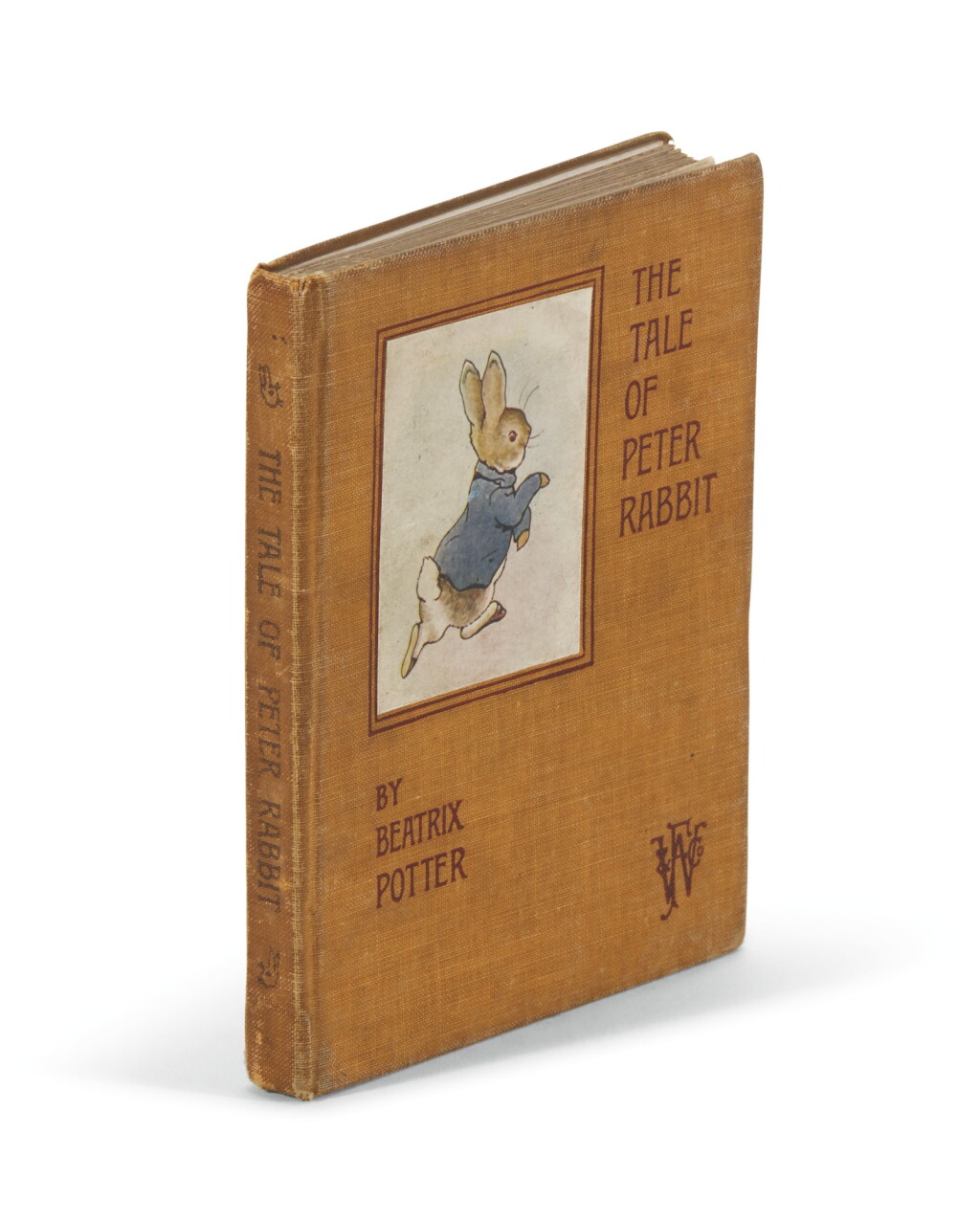 View full screen - View 1 of Lot 208. Potter, The Tale of Peter Rabbit, 1902, deluxe first edition.