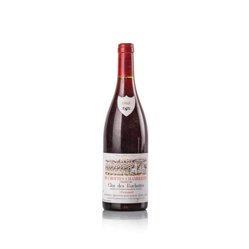 View full screen - View 1 of Lot 20. Ruchottes Chambertin, Clos des Ruchottes 1988 Domaine Armand Rousseau (1 BT).