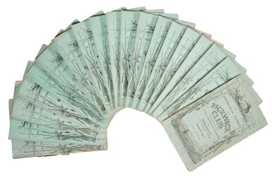 View full screen - View 1 of Lot 249. Charles Dickens | The Posthumous Papers of the Pickwick Club, London, 1836-7, 20 parts in 19.