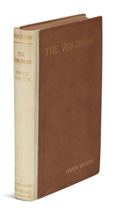 View full screen - View 1 of Lot 124. Wister, Owen | The limited signed edition of The Virginian.