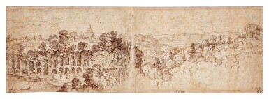 View full screen - View 1 of Lot 131. View of Rome.