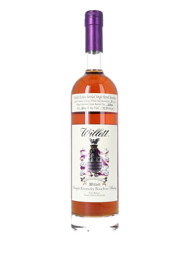 View full screen - View 1 of Lot 556. Willett Family Estate Single Barrel Bourbon 6 Year Old "Will It" 117.8 proof NV (1 BT75).