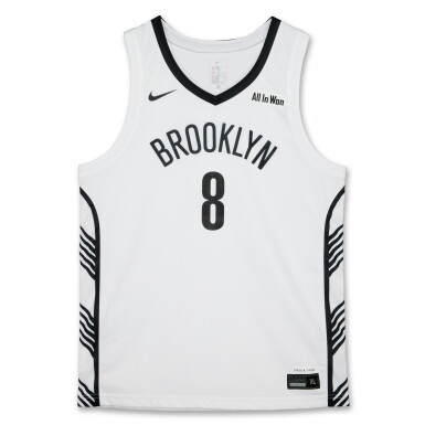 View full screen - View 1 of Lot 7. Egor Demin Brooklyn Nets 2025 NBA Summer League Game Worn Jersey | NBA 2K26 Summer League Debut | Matched To 2 Games.