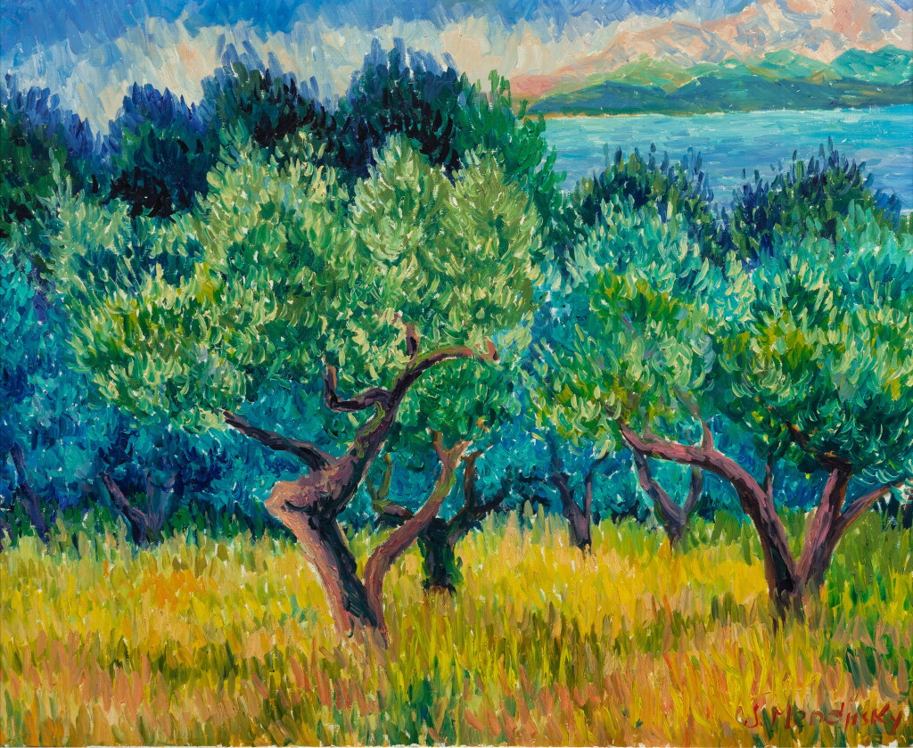 View full screen - View 1 of Lot 227. Paysage provençal.