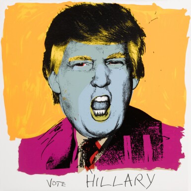 View full screen - View 1 of Lot 346. Vote Hillary.