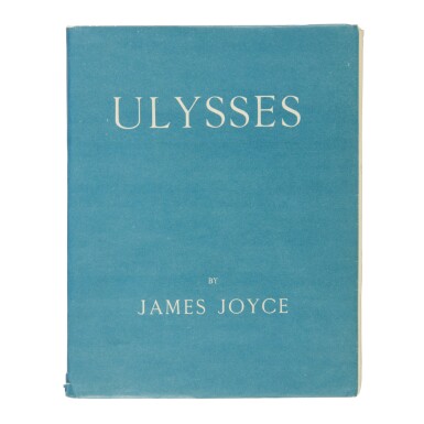 View full screen - View 1 of Lot 17. JAMES JOYCE | ULYSSES. PARIS: 1922; FIRST EDITION, MARSDEN HARTLEY'S COPY.